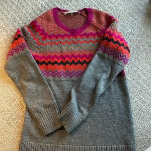 Trina Turk Faire Isle Sweater - 100% wool